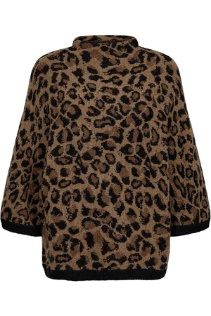 Numph Nulio Highneck Pullover Brown