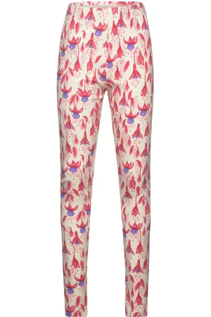 Mini Rodini Fuchsia Aop Leggings Pink