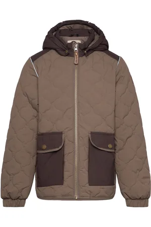 Mikk-Line Thermal Mix Jacket Warm Brown