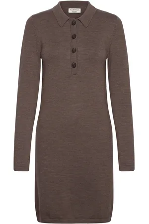 Bruun & Stengade Bs Rava Regular Fit Dress Brown