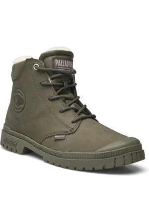Palladium Sp20 Cuff Lth Khaki