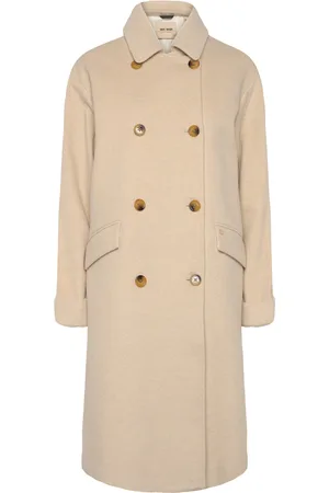 Mos Mosh Mmvenice Wool Coat Beige