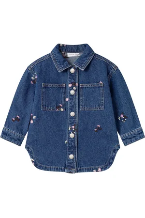 NAME IT Nmfkat Emb Dnm Jacket 8775-Za O Blue