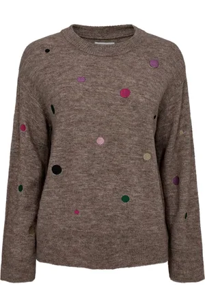 Numph Nujasmine Pullover Brown