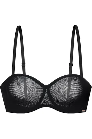 Dorina Marble Wired Bra Black