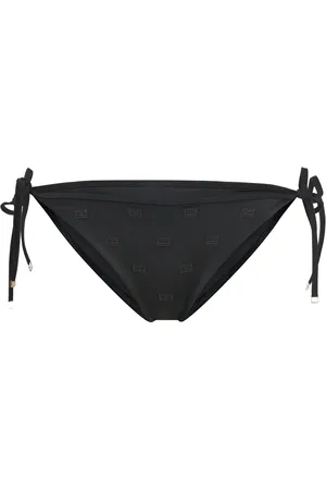 Tommy Hilfiger Cheeky String St Embroidered Black