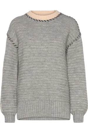 Numph Nutria Pullover Grey
