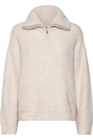 Object Objtolatya Knit Lo L/S Pullover 135 Cream