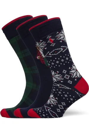 Ralph Lauren Polo Bear Trouser 3-Sock Gift Set Black