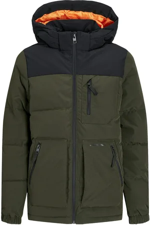 JACK & JONES Jjeotto Puffer Jacket Sn Jnr Jack & J S Green