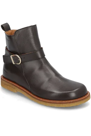 ANGULUS Booties - Flat Brown