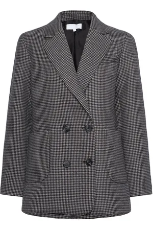Creative Collective Emma Jacket Check Black