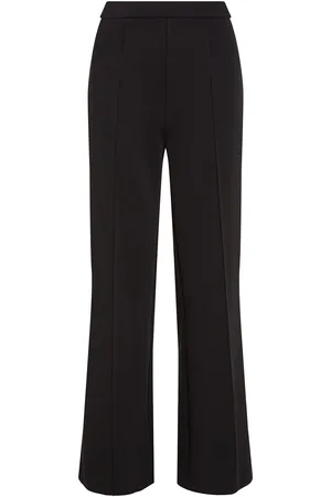 Calvin Klein Technical Knit Wide Leg Pant Black