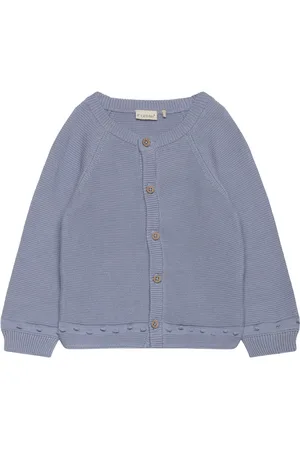 FIXONI Cardigan Knit Blue