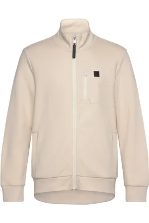 TOM TAILOR Structured Stand-Up Jacket Beige