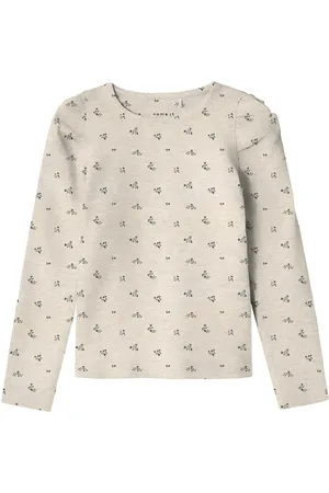 NAME IT Nmfolinne Ls Slim Top Grey