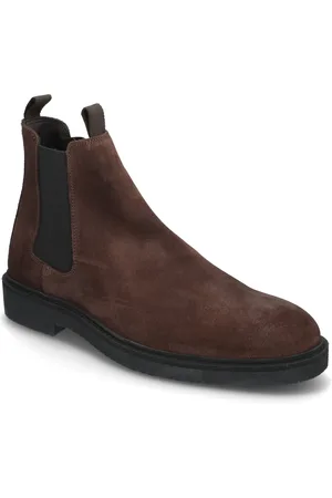 Bianco Biaerik Chelsea Boot Oily Suede# Brown