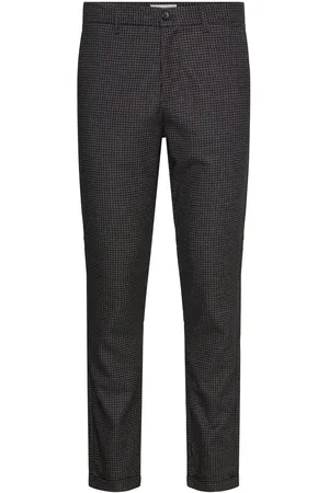Lindbergh Check Superflex Pants Grey