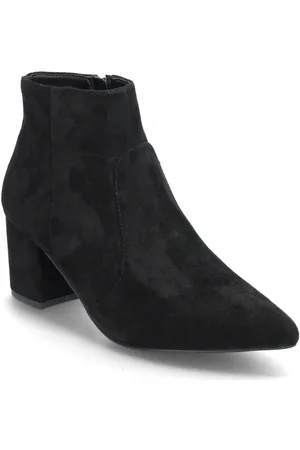 Bianco Biadevived Ankle Boot Faux Suede Black