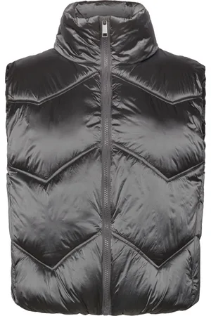 Freequent Fqshorty-Waistcoat Silver