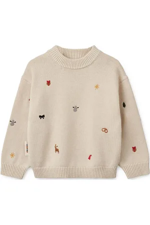 Liewood Orlane Embroidery Knit Jumper Beige