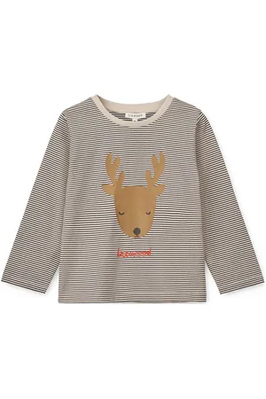Liewood Apia Placement Longsleeve T-Shirt Beige