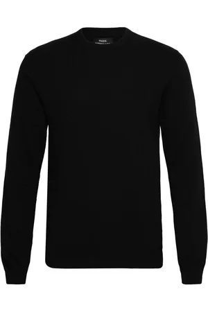 Mads Norgaard Eco Wool Karsten Knit Black