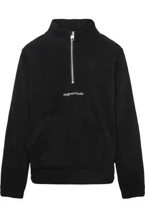 JACK & JONES Jorvesterbro Fleece Quarter Zip No Jnr Jack & J S Black