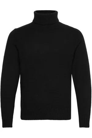 Superdry Brushed Roll Neck Jumper Black