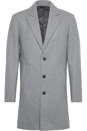 JACK & JONES Jjeharrison Wool Coat Sn Jack & J S Grey