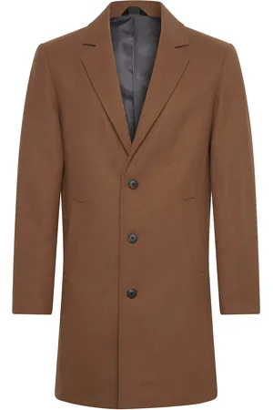 JACK & JONES Jjeharrison Wool Coat Sn Jack & J S Brown