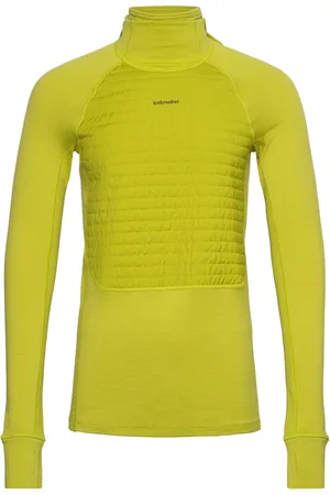 Icebreaker M Z Knit Insulated Ls Hoodie Green