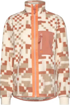 Kari Traa Ane Pile Jacket Brown
