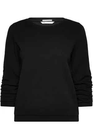 TOM TAILOR Structured Sweat Black