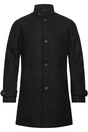 JACK & JONES Jjemelton Wool Coat Sn Jack & J S Black