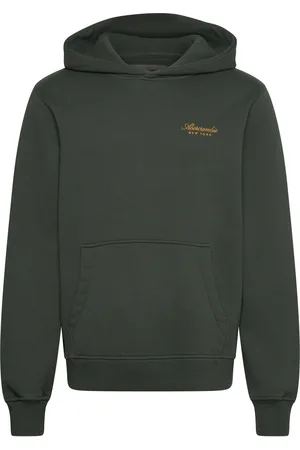 Abercrombie & Fitch Anf Mens Sweatshirts Green