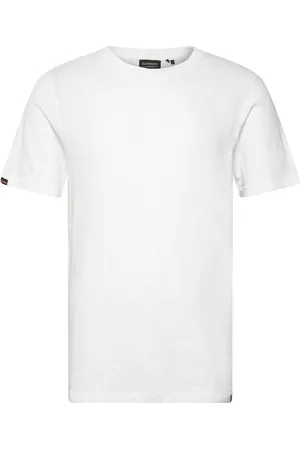 Superdry Crew Neck Slub Ss T-Shirt White
