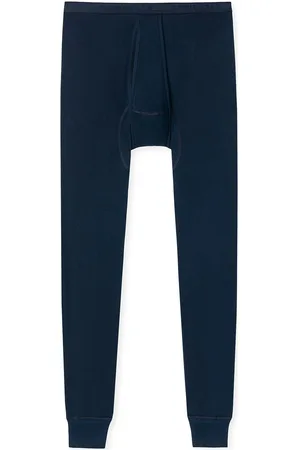 Schiesser Long Pants Blue