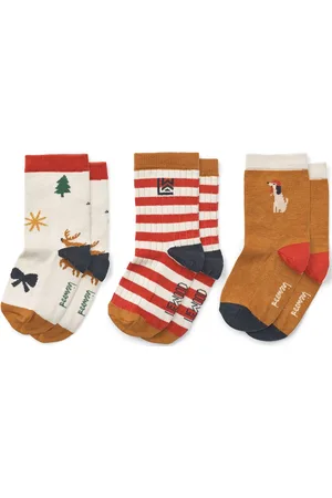 Liewood Silas Socks 3-Pack Patterned