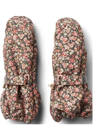 WHEAT Mittens Tech Brown