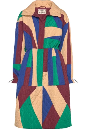 Stella Nova Patchwork Coat Patterned