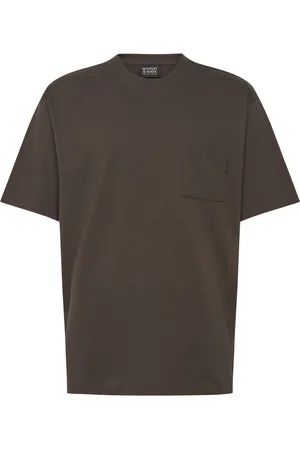 Scotch&Soda 3 Crosses Loose Fit Pocket T-Shirt Brown
