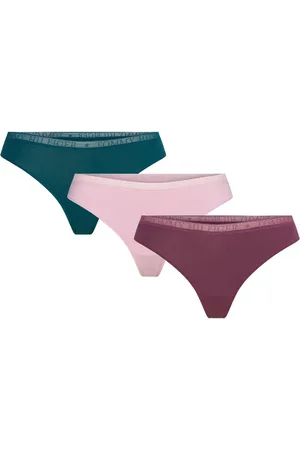 Tommy Hilfiger Lace 3P Thong Pink