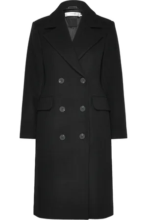 INWEAR Thoraiw Lapel Coat Black