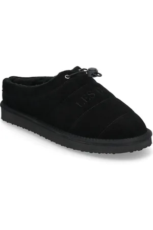 Les Deux Home Slipper Suede Black