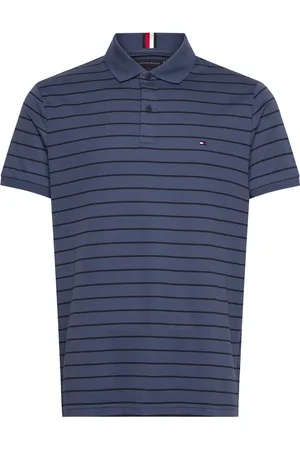 Tommy Hilfiger Liquid Cotton Essential Reg Polo Blue