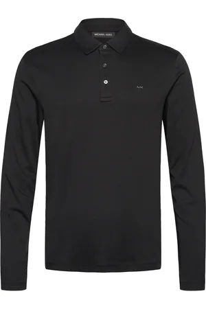Michael Kors Ls Sleek Mk Polo Black