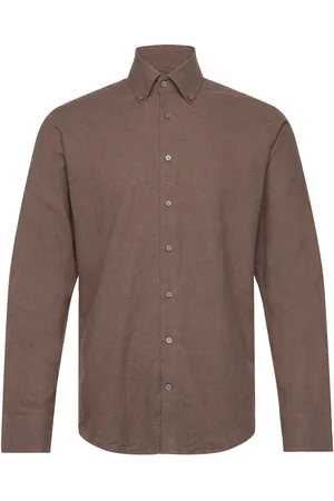 Bruun & Stengade Bs Muriel Casual Modern Fit Shirt Brown