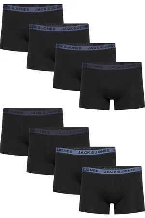 JACK & JONES Jacjohn Solid Trunks 8 Pack Jack & J S Black