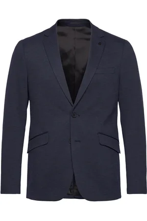 Clean Cut Brendon Jersey Blazer Navy
